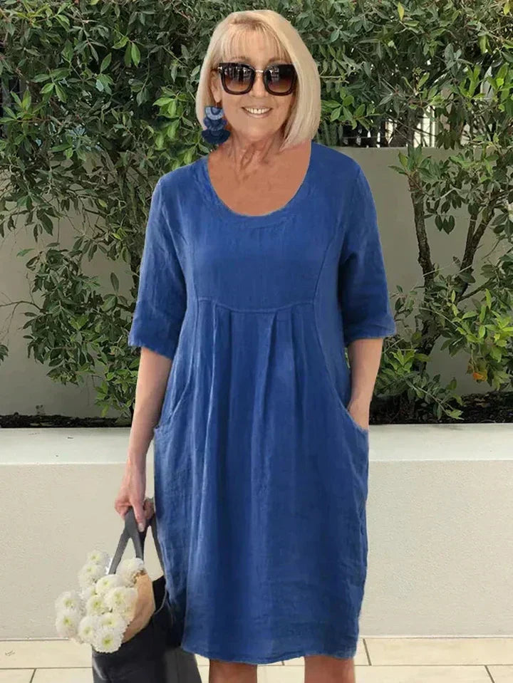 Violet™ | Lockeres Kleid mit Taschen
