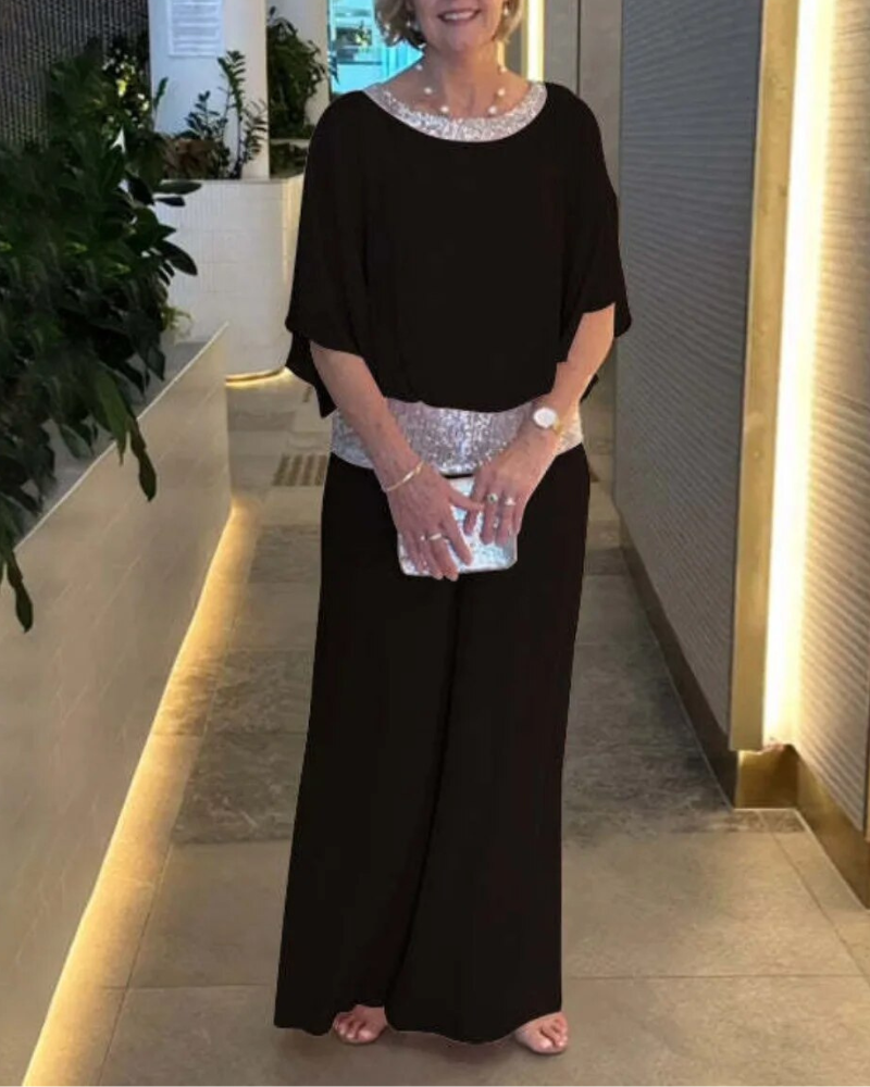 Naomi™ - Elegantes, lockeres Zweiteiler-Set