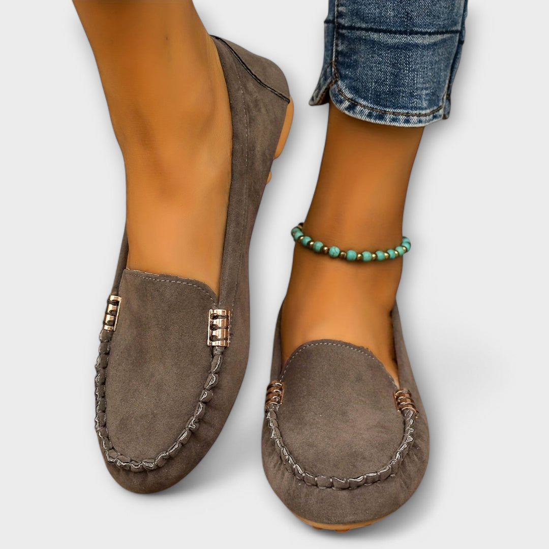 Sabrina™  | Premium Stoff Mokassin