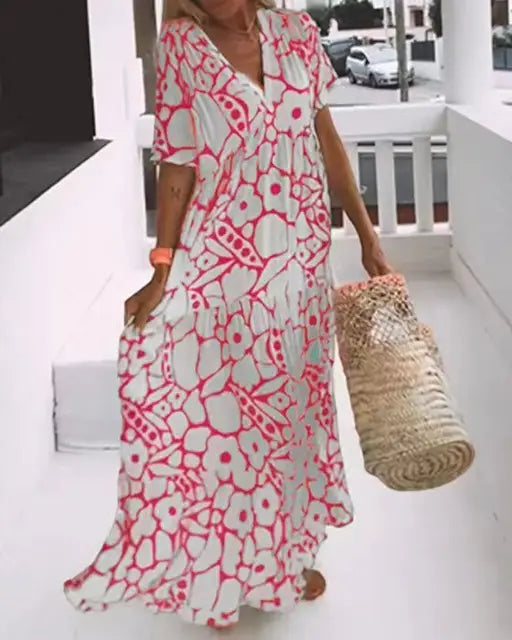 Rayna™ - Lässiges Sommerkleid mit Blumen