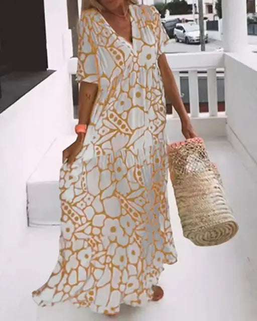 Rayna™ - Lässiges Sommerkleid mit Blumen