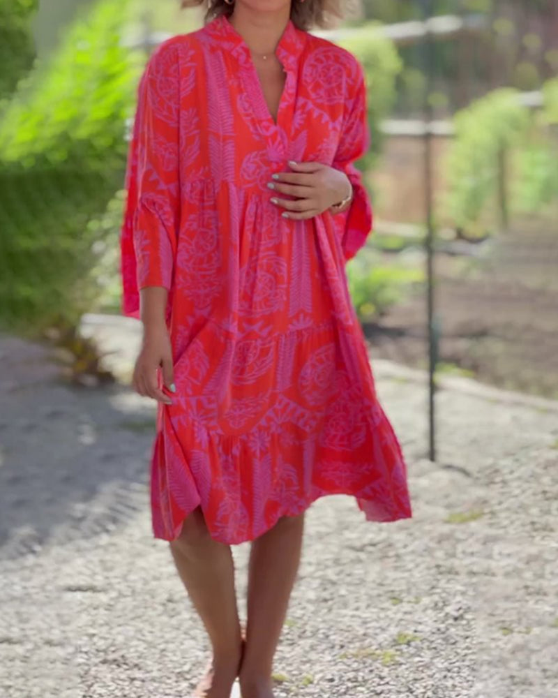 Joyce™ - Elegantes Boho Chic Kleid