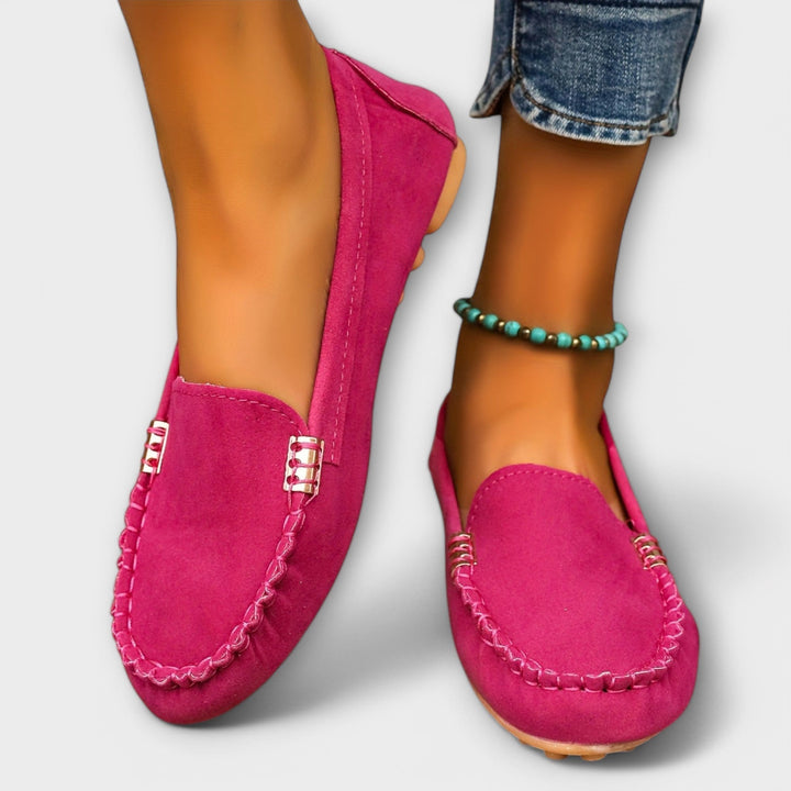 Sabrina™  | Premium Stoff Mokassin