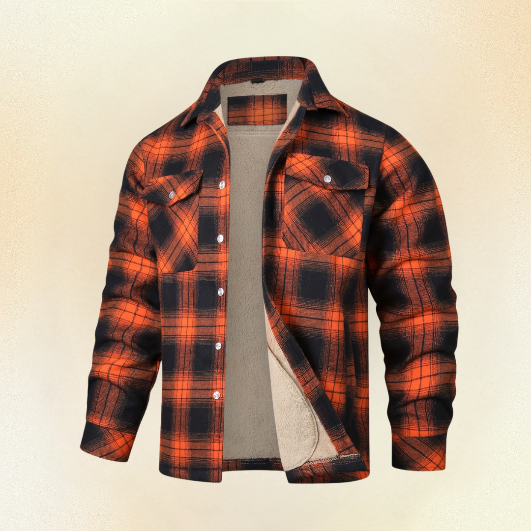 Hunter™ – Auffällige Outdoor Karo-Jacke