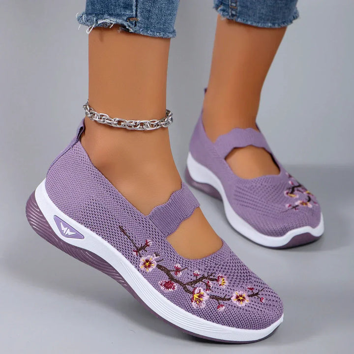 Sofi™ | Sommersandalen mit Stickerei