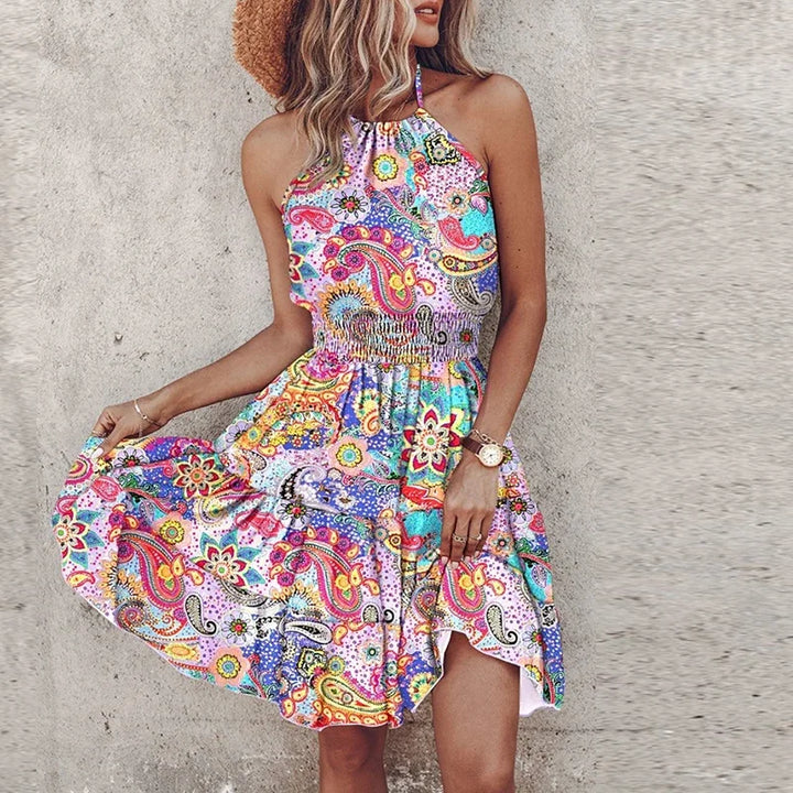 Angela™ - Schickes Halterkleid